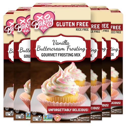 XO Baking Co. Gluten Free Vanilla Buttercream Gourmet Frosti...