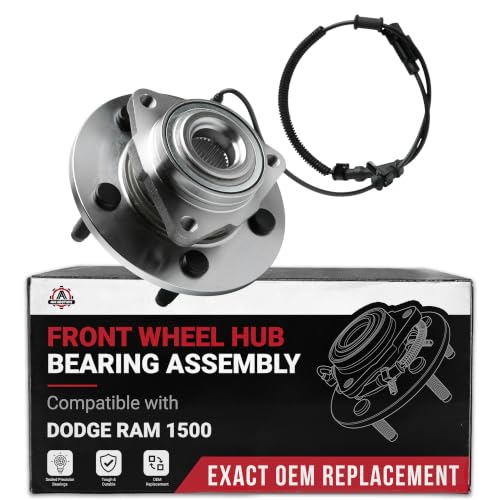 Image of Front Wheel Bearing and Hub Assembly - Compatible with Ram - 1500 - Rear Wheel Bearing - Replaces 515151, 951-094 - 2011-2019