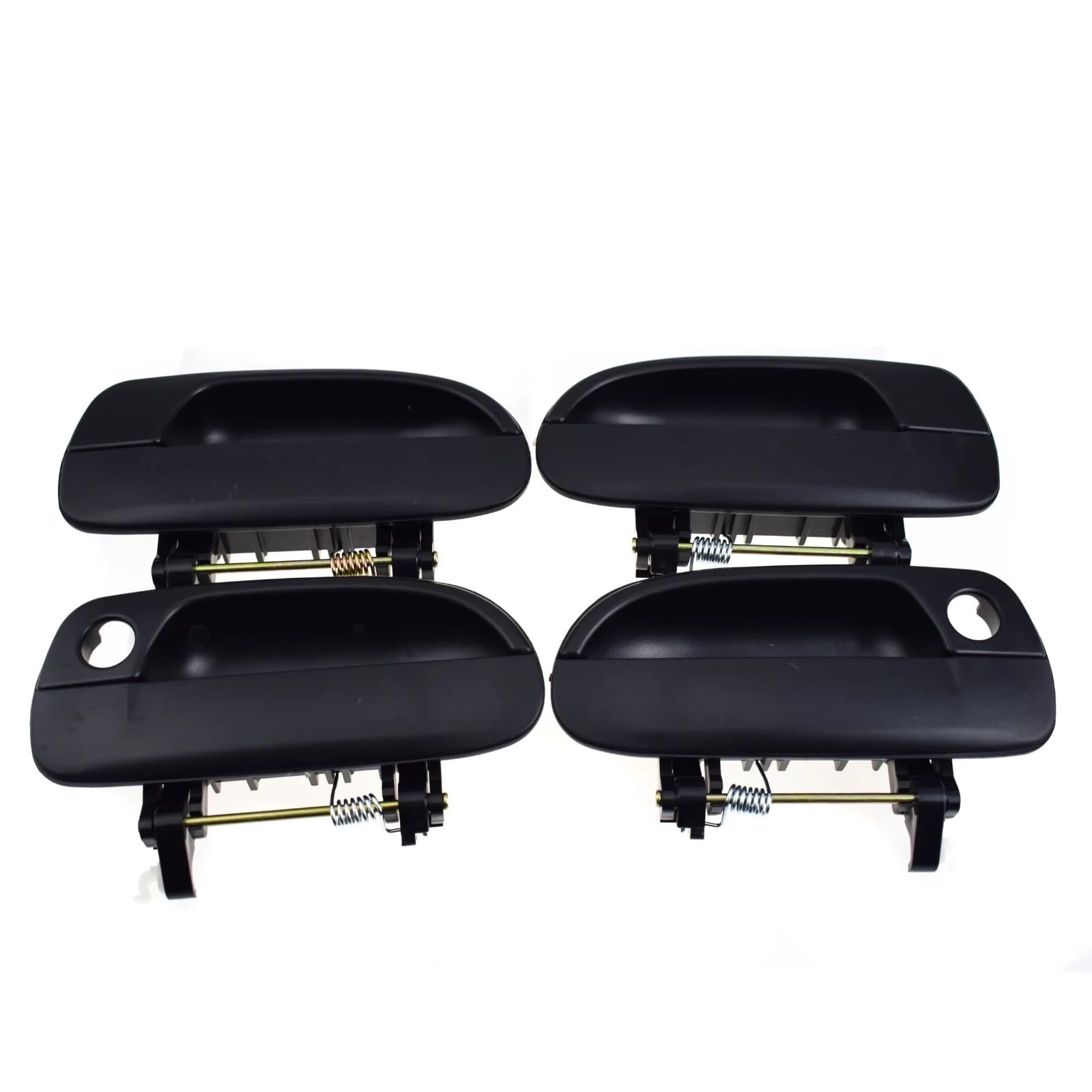 Iukmr Fl Fr Rl Rr Set For Hyundai For Accent 2000-2006 Car Black Outside Door Handle Front Or Rear, Left Or Right Car Outer Door Handle(Fl Fr Rl Rr Set)