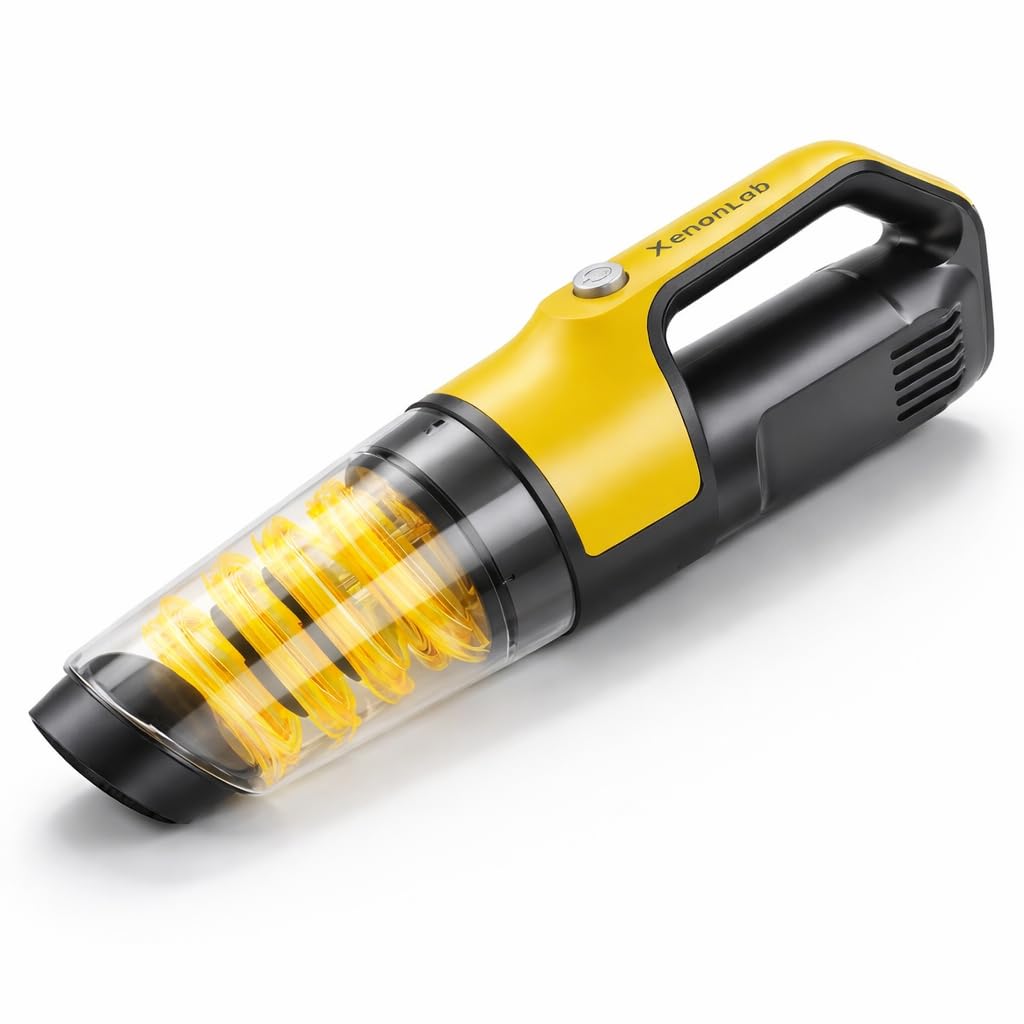 Handheld Vacuum Cordless 1 1 Pounds Car Vac 10000PA Hand Held Vacuums 4-in-1 Hand Vac Cordless Rechargeable HEPA