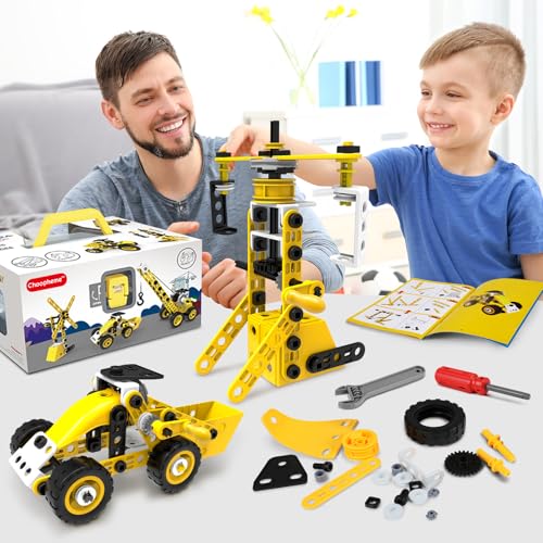 Image of Choopheme - Stem Toys for 5 6 7 8 9 Years Old Building Block Set Stem Activities Toy Projects for Kids Age 4-8 5-7 6-8 8-10 Creative Play