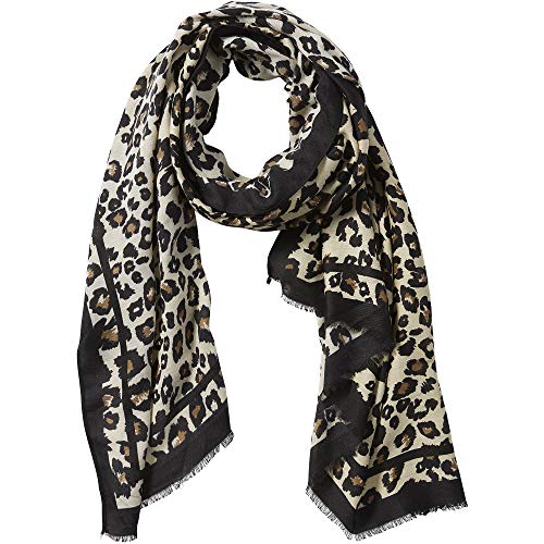 Hadley Wren womens Leopard ScarfCold Weather Scarf
