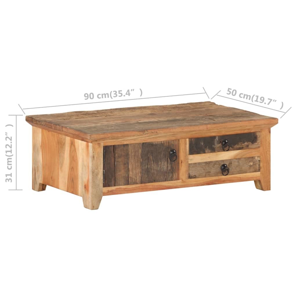 Couchtisch Golden Wohnzimmer Tisch Esstisch Massivholz Altholz Edelstahl Beistelltisch Side Table Möbel Einrichtungen Wohnaccessoires