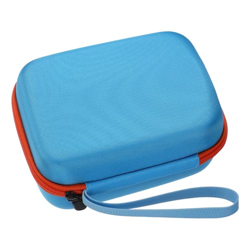 Homoyoyo Estuche de Transporte para Bolígrafo 3d Resistente al Agua y Golpes, Organizador Portátil Azul para Almacenamiento de Bolígrafos y Accesorios, Cremallera y Forro Interior Suave,