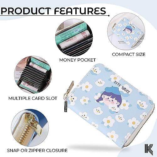 Kraptick Cardholder Wallet for Men & Women – Slim, PU Leather, Minimalist Credit/Debit Card Case, Smart Business & Travel Card Organizer, Secure ATM Holder, Compact Pocket Wallet 4 517VY+PVhEL