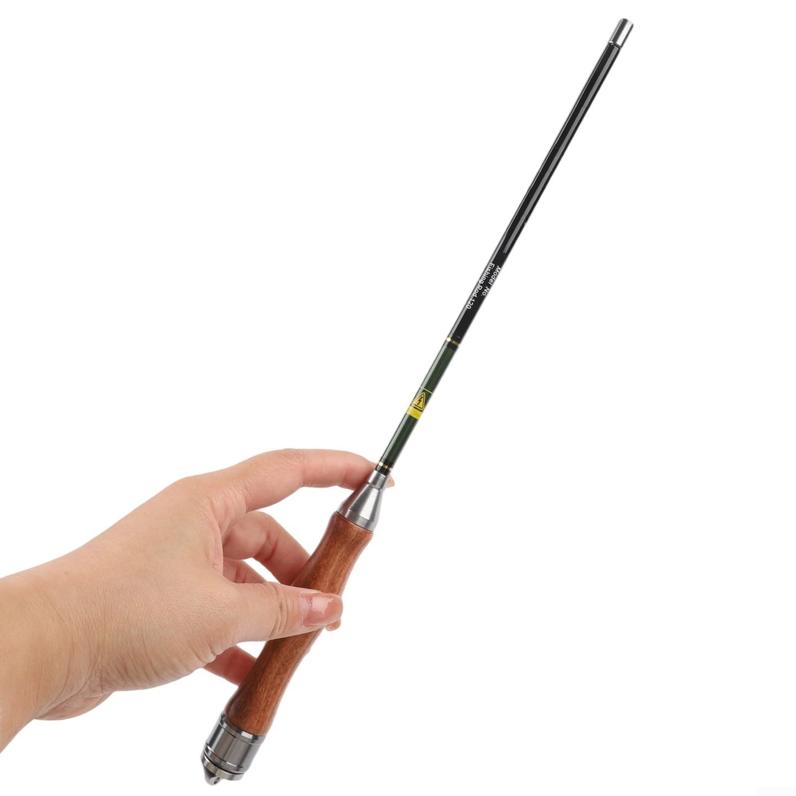Pour Ultra-Compact, Pour Mini Canne à Pêche 12M-18m Léger En Fibre De Carbone Voyage Pole Portable 28Cm Stockage Sensible, Pour Poche Pêche Vert