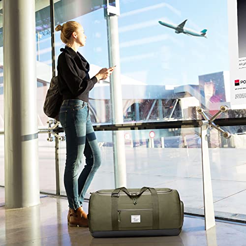 Brozoza Travel Duffle Bag For Men 65L Large Size Traveling Duffel Bag Weekender Overnight With Shoes Compartment Multifunctional Sports Gym Bags #TOP5