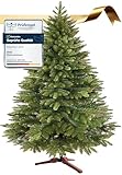 4smile künstlicher Weihnachtsbaum 180 cm Dunkelgrün – Realistischer Tannenbaum künstlich mit stabilem Ständer, wiederverwendbar