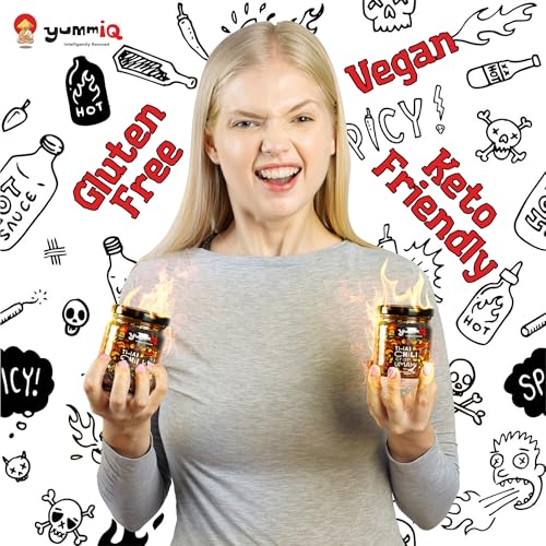 Image of Thai Chili Crisp Umami Sauce - Crunchy Spicy Garlic with Fresh Peppers - Vegan, No MSG or Preservatives Bold Flavor - Hot Oil Condiment for Noodles, Rice, Dumplings, Stir-Fry & More - 180g (6.34oz) Jar