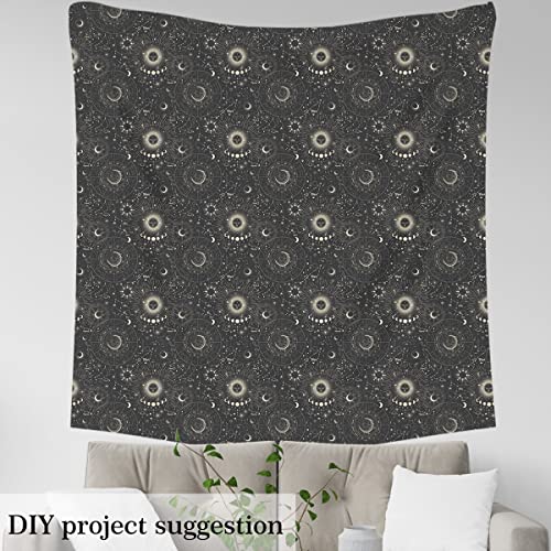 Tissu d'ameublement chaises usées solution relooking constellation DIY