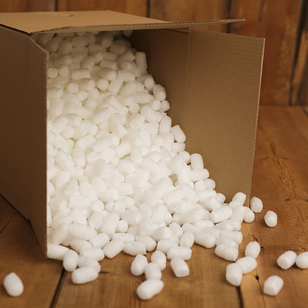 400L BIO green Verpackungschips Packpolster Füllmaterial Polsterchips Füllchips | Hansepack24