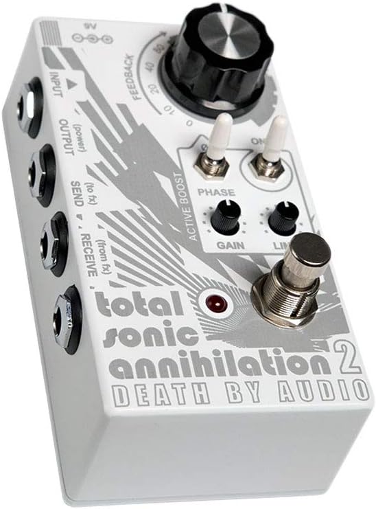 Death by Audio TSA 2 Total Sonic Annihilation 2 Feedback Looper Guitar Effects Pedal