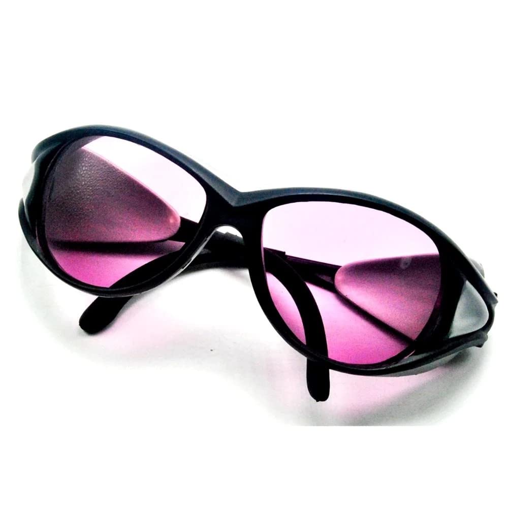 Lunettes de sécurité laser 780 nm 808 nm 810 nm 830 nm Lunettes de protection des yeux OD5+ Lunettes de protection laser IR 780 nm-840 nm Laser avec boîte