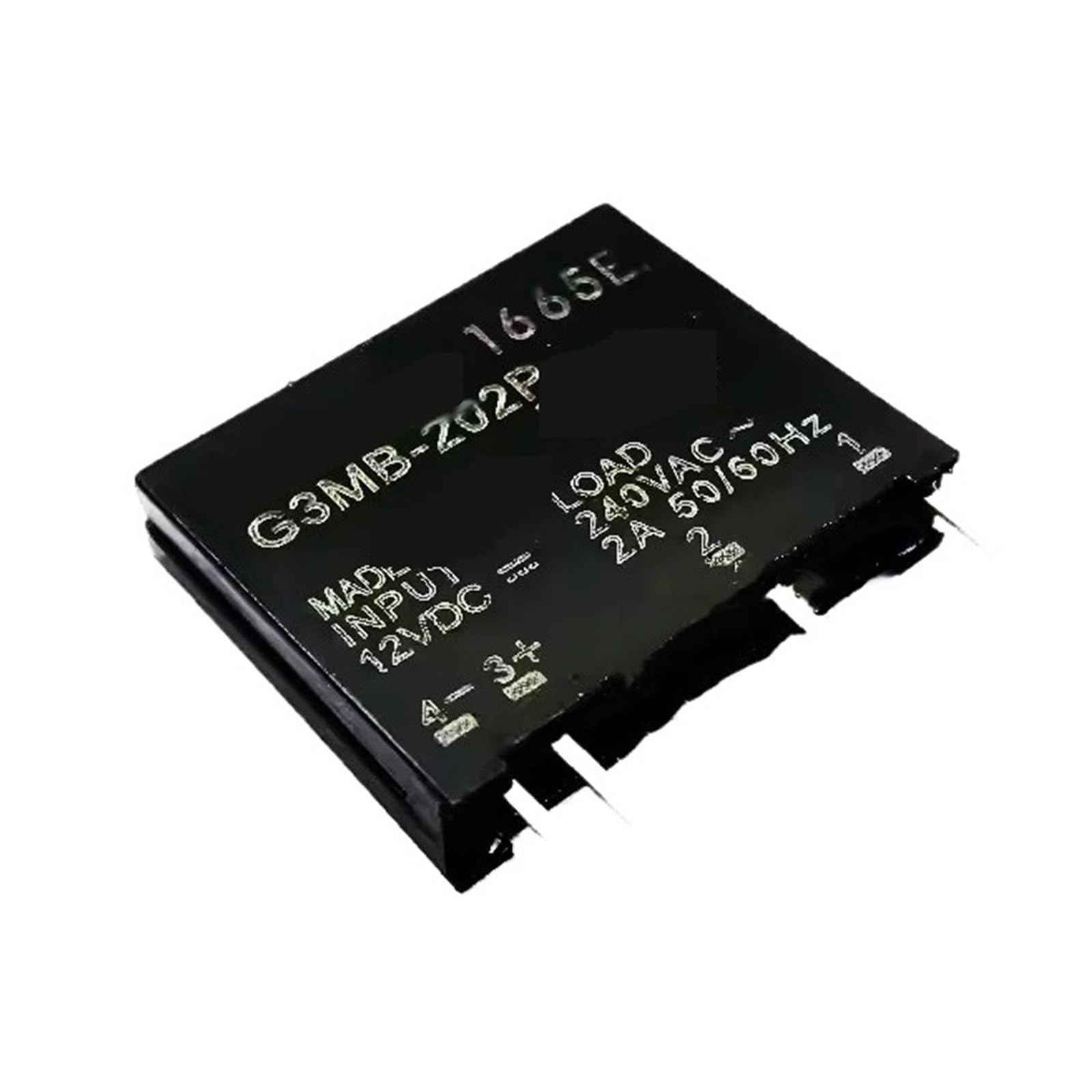 Relais G3MB-202P 12VDC 2A 4 broches pour circuits imprimés électronique - Lot de 10