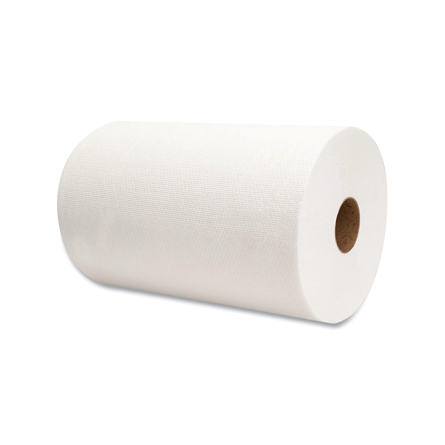 Morcon Paper M610 - Rollo de toallas de bobinado duro, 1 capa, 7.25 pulgadas x 500 pies, color blanco, 6 rollos/caja