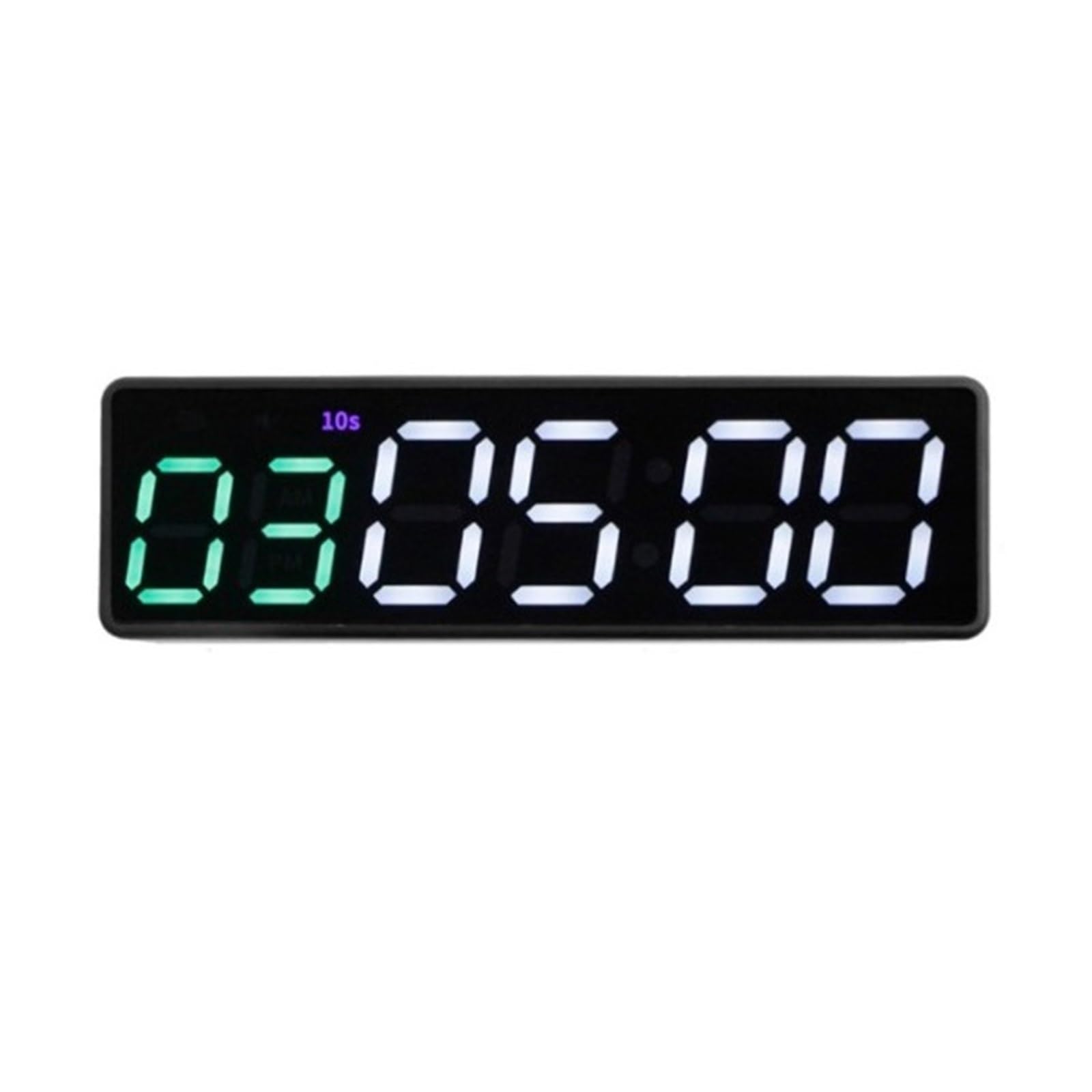 Timer da palestra portatile Intervallo timer Allenamento Fitness Orologio Conto alla rovescia/SU/Cronometro Magnetico e ricaricabile tite USB