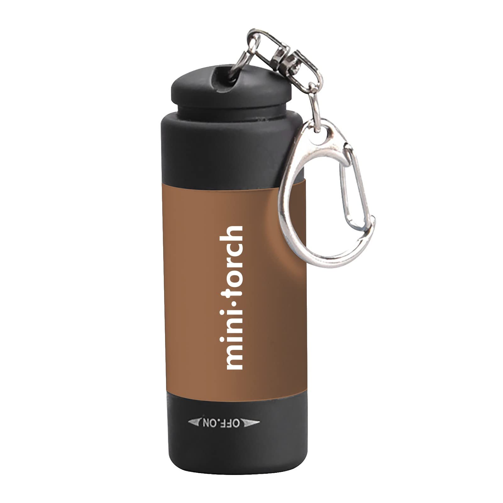 Mini Keychain Flashlight, USB Rechargeable LED Torch, 0.3W 25Lum, Compact and Waterproof, Ideal for Travel, Emergency, and Everyday Use (B)