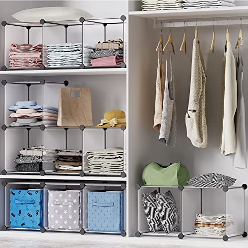 Homidec Closet Organizer, 9-Cube Closet Organizers And Storage, Portable Closet Storage Shelves, Closet Organizers And Storage Shelves, Clothes Storage Organizer For Garment Racks, Closet, Wardrobe #TOP1