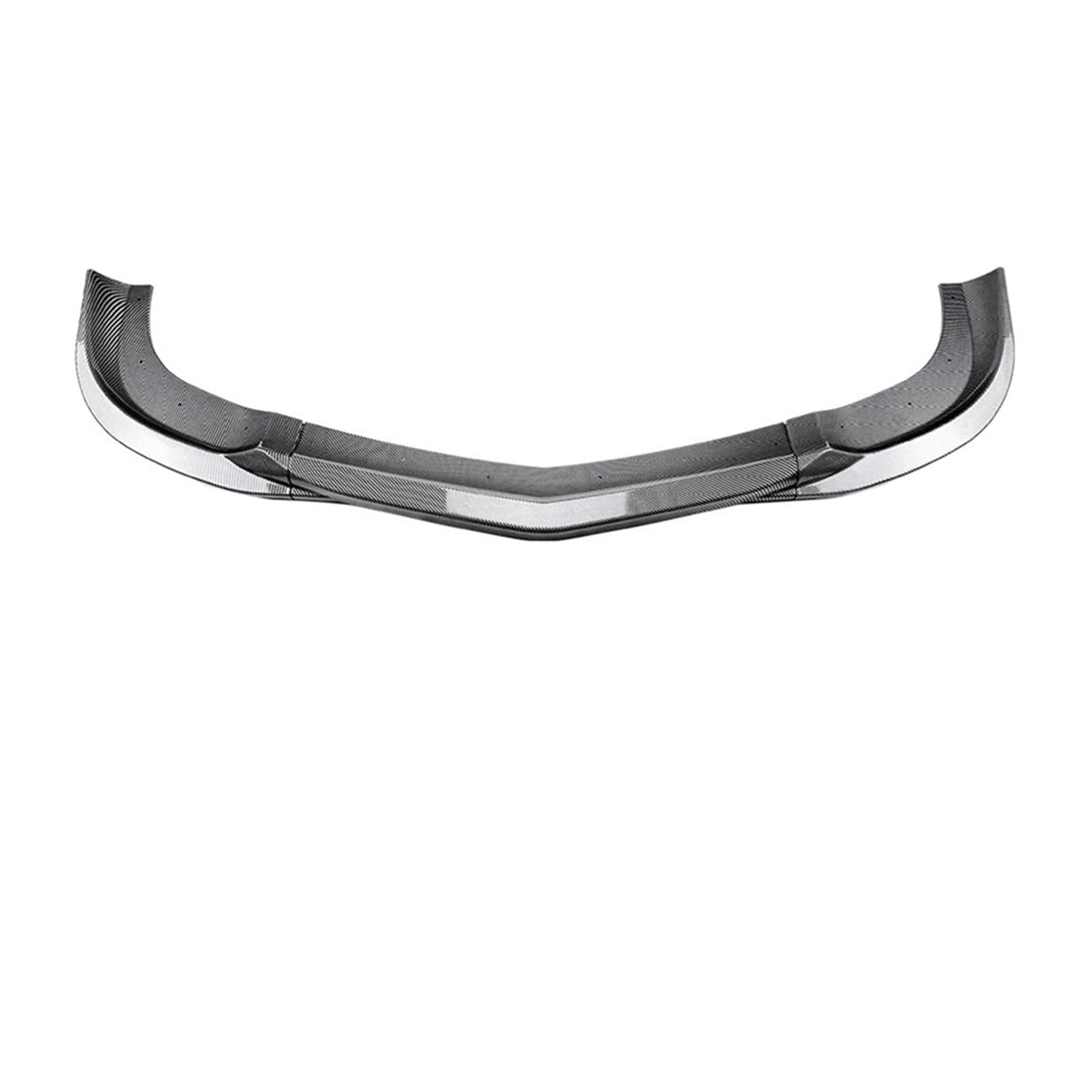 Przedni spoiler Splitter spojler zderzaka kompatybilny z Mercedes Benz AMG C63 W204 2007-2010 podbródek osłona zaporowa powietrza akcesoria tuningowe(Carbon Look)