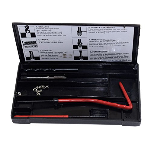 Kit réparation taraudage 1/8" x 40 BSW pour réparer un filetage foiré AB Tools 14 pcs