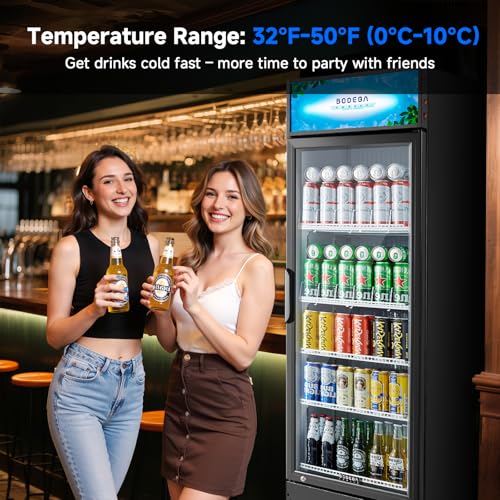 Commercial Display Refrigerator Upright