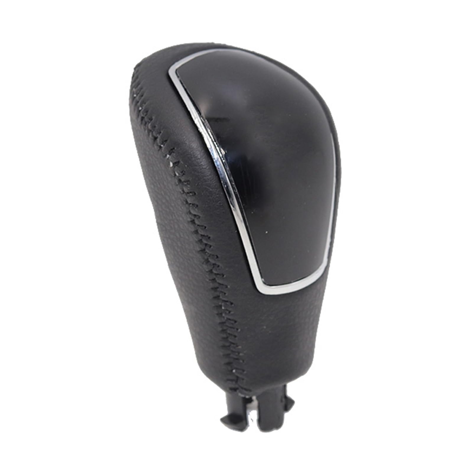 Ixcbitc Black Shifter Lever Knob For Mondeo Mk4 For S-Max (07-15) For Kuga (08-12) For Galaxy (06-15) Automatic Gear Shift Knob Lever Stick Stick Gaiter Boot Cover(Black)