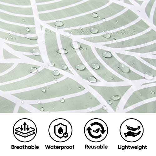 Image of PTEROMY Hooded Rain Poncho for Adult, Waterproof Lightweight Unisex Raincoat for Hiking Camping Emergency