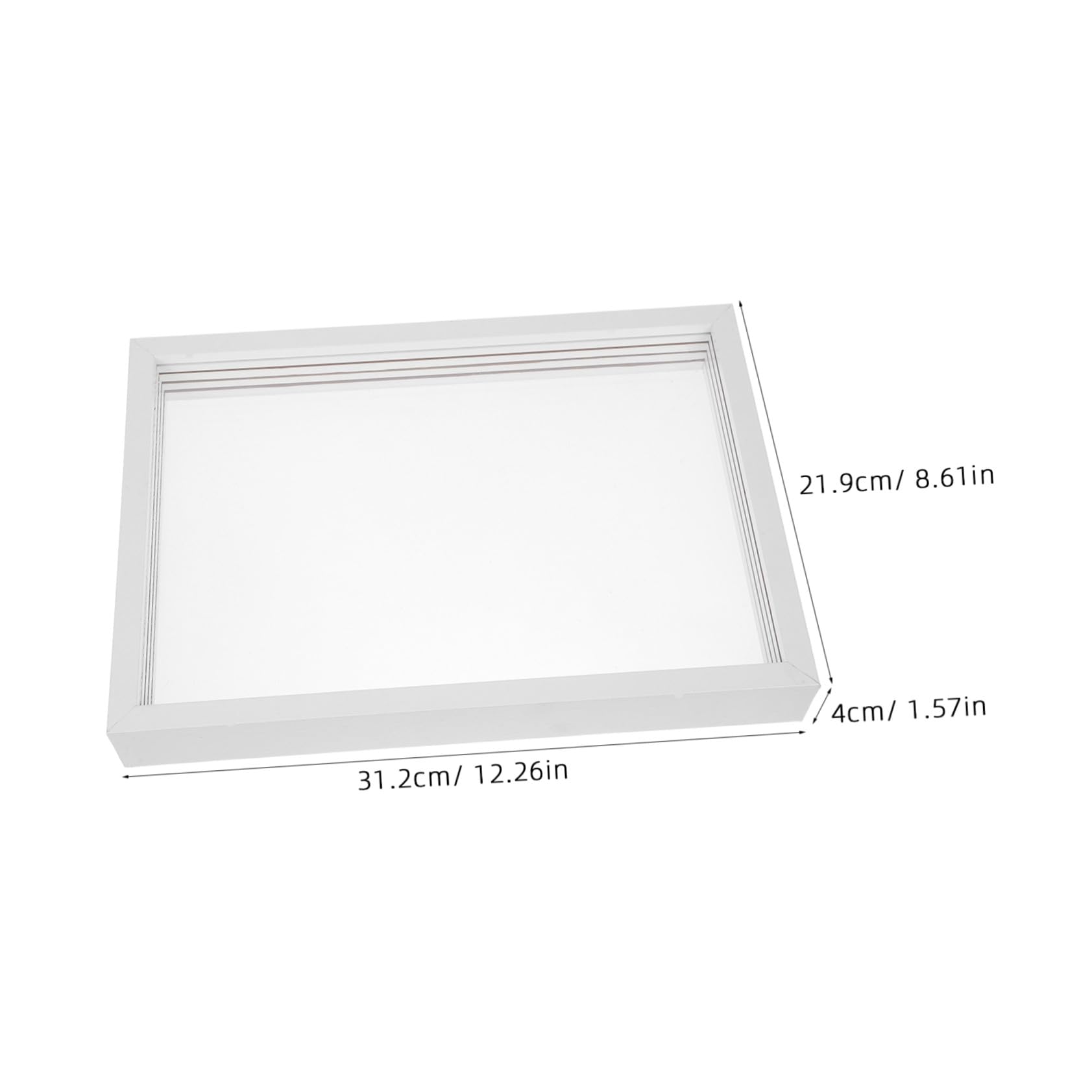 VICASKY Kit Impronte Famiglia Cornice Legno Fai da Te Cornice per Ricordi di Famiglia Kit per Calchi delle Mani