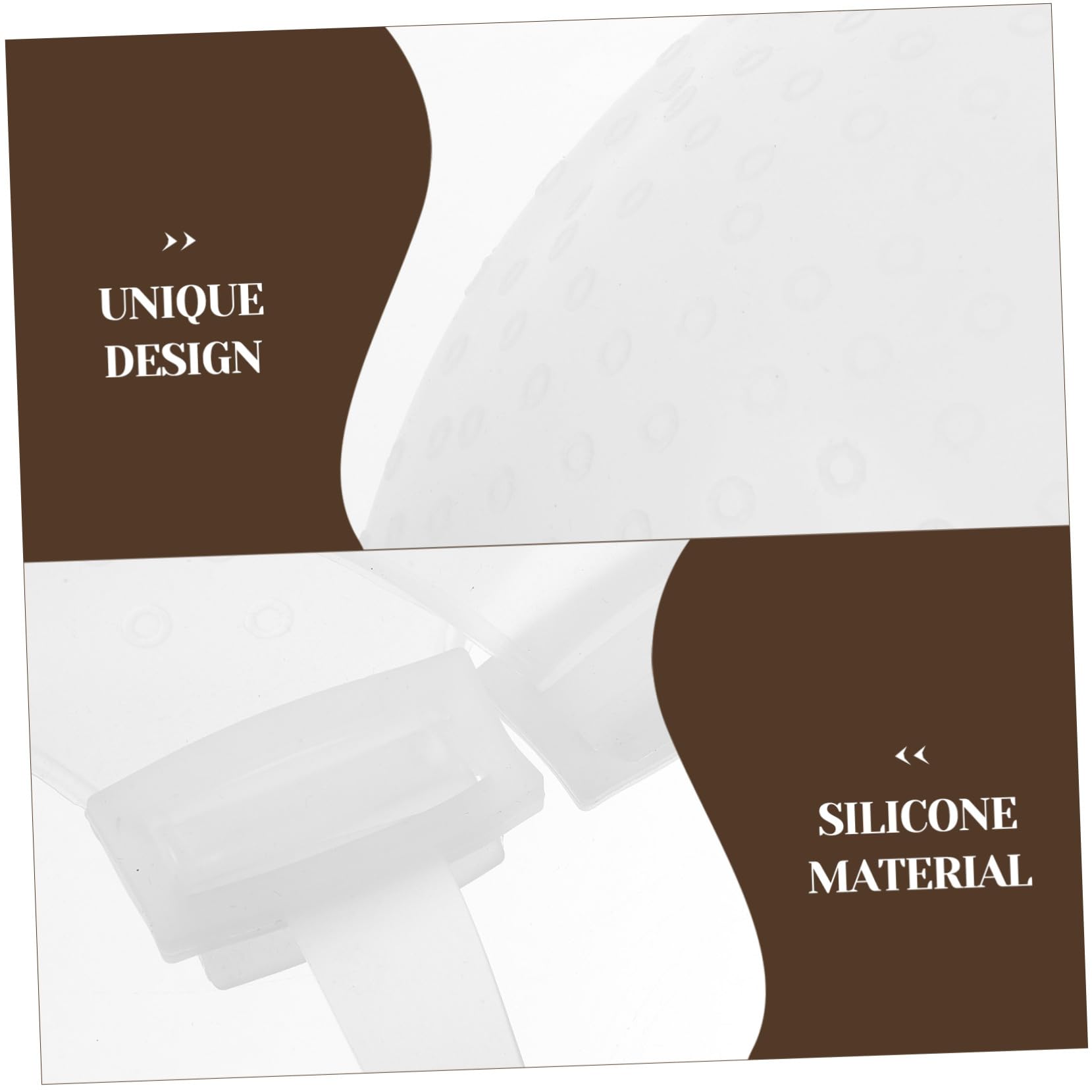 2 Piezas Gorro de Silicona para Mechas Reutilizable y Práctico para Teñir Material Seguro para Peluquería y Casa Accesorio Profesional para Coloración de Cabello