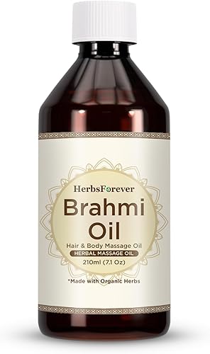 Aceite Brahmi  Mejora la memoria, el funcionamiento de los cinco sentidos y la meditación pacífica  Aceite premium prensado en frío  Sin OMG,