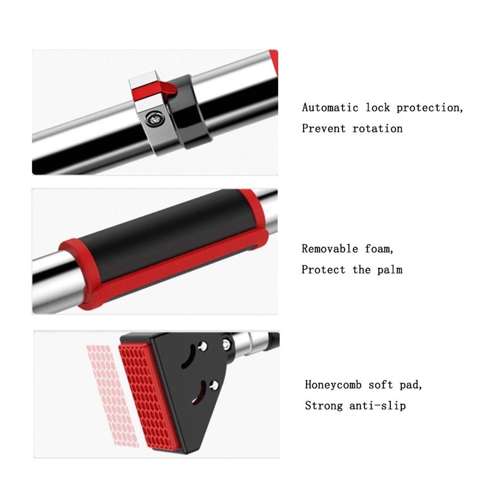 Pull up Bars AGYH Porta, Barra Orizzontale da 400 kg A Parete Portante, Adatta per Pull-up da Corridoio da 72-175 Cm