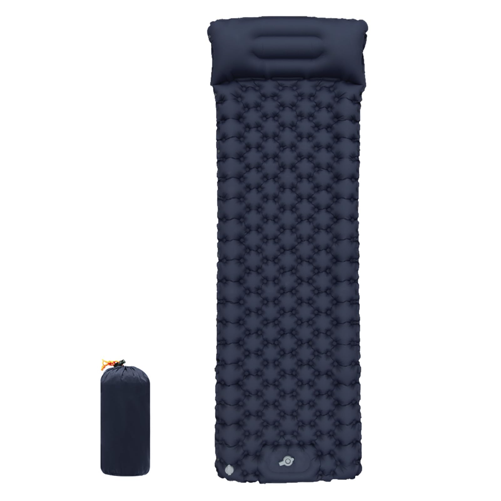 Asixxsix Materassino da Campeggio Autogonfiabile, Materasso da Campeggio con Pompa a Pedale Incorporata Spessa 8 Cm, Materassino Ad Aria per Zaino in Spalla con Leggero Portatile per Viaggi di (LT29