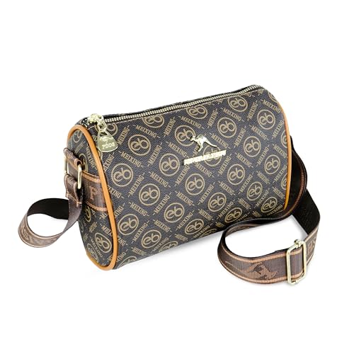 Image of Storite Women's Crossbody Sling Bag | Faux Leather | Zipper Closure | Adjustable Strap