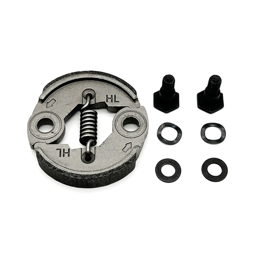 Kit d'embrayage avec vis pour moteur de débroussailleuse 43cc à 52cc