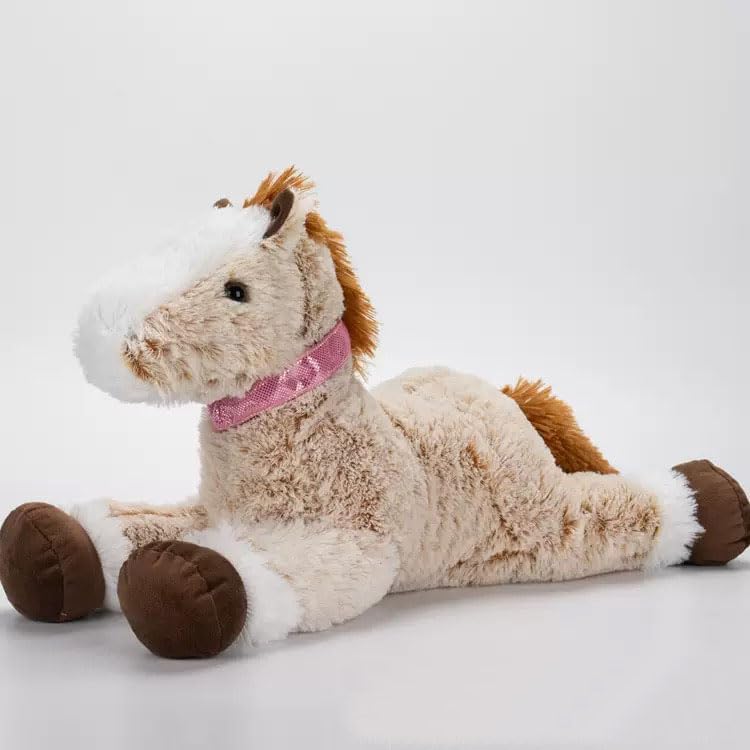 Miniatura 7 de Caballo gigante de peluche, juguete de peluche lindo, 47 pulgadas para niñas y niños (ma 120cm)