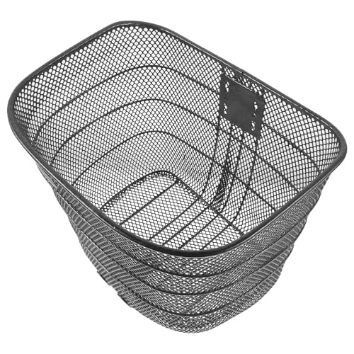 Panier de vélo robuste en métal avec fixation stable pour un transport de charge durable