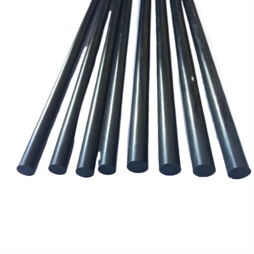 QUARKZMAN Asta in fibre di Carbonio, 1mm x 420mm per Aerei Rc Fai da Te, Tubo Alare per Quadricotteri, Pz6 QUARKZMAN Asta in fibre di Carbonio, 1mm x 420mm per Aerei Rc Fai da Te, Tubo Alare per Quadricotteri, Pz6