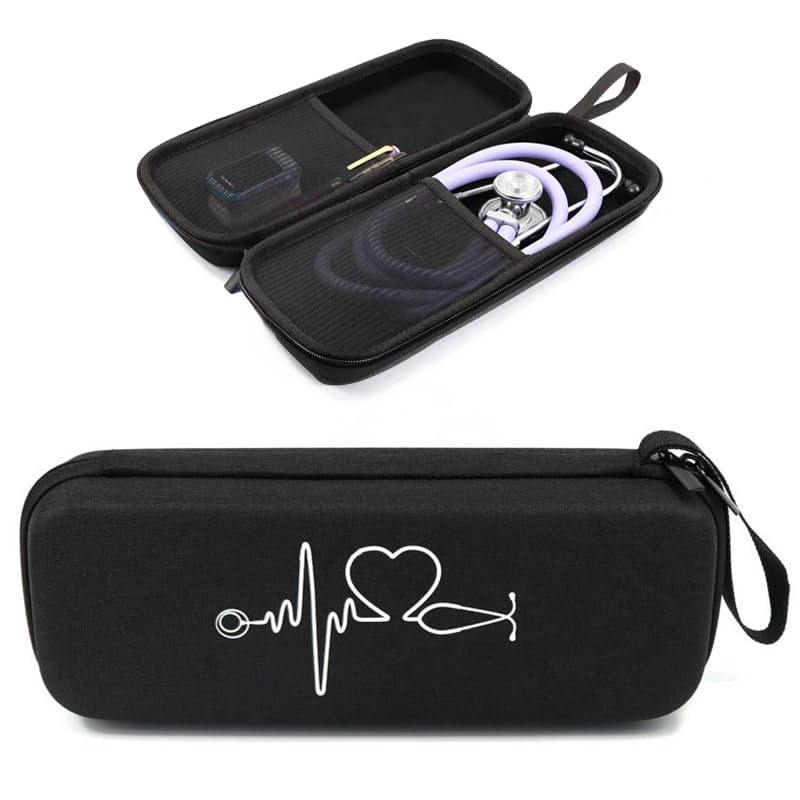 Amazon.co.jp: 聴診器ケース EVA 聴診器ポーチ 聴診器入れ ハード