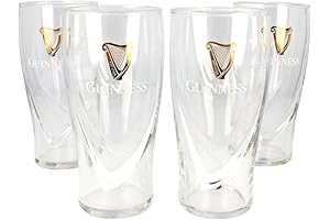 Draught Guinness Pint Glasses