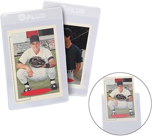 Miniatura 4 de G-PLUS 200 fundas para tarjetas de 3 x 4 pulgadas, protectores de béisbol, soporte de plástico duro para juegos de fútbol, fundas de intercambio de