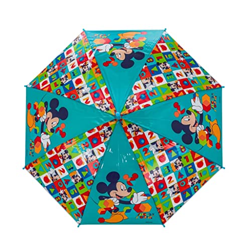 Guarda Chuva Infantil Mickey Mouse Disney Club House 48cm - Brizi