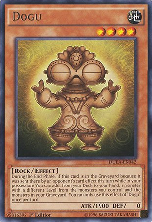 Amazon.com: YU-GI-OH! - Dogu (DUEA-EN042) - Duelist Alliance