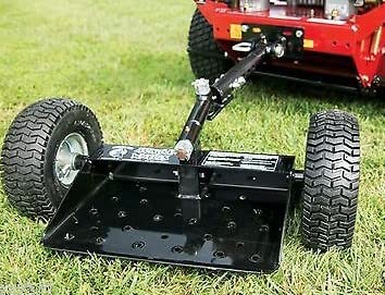 Black Jungle Wheels Two Wheel Sulky For Walkbehind Mowers From Jungle Jim's #TOP5