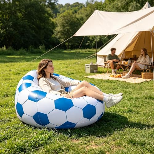 Chaise de camping gonflable et canapé à air extérieur pliable - 3