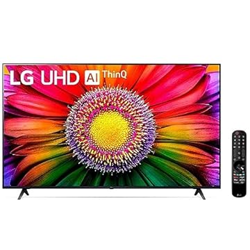 Smart TV LG 50" 4K 50UR871C0SA UHD Wi-Fi, Inteligência Artificial ThinQ, built-in, Google Assistente Design Ultrafino
