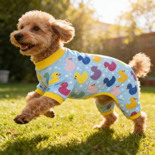 Camisa para perros azul talla XS miniatura 4
