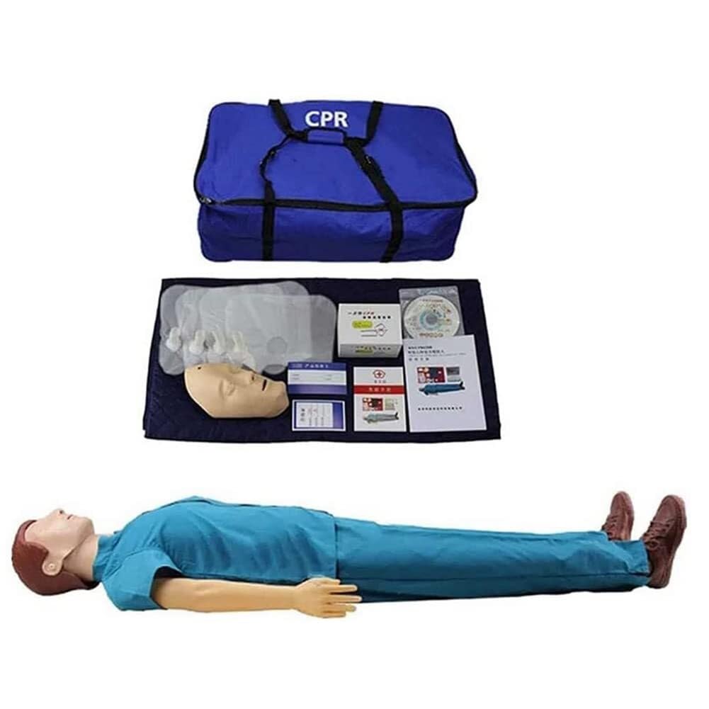 CPR-Trainingspuppe, Ganzkörper-CPR-Trainingspuppen-Kit für medizinisches Trainings-Lehrmaterial