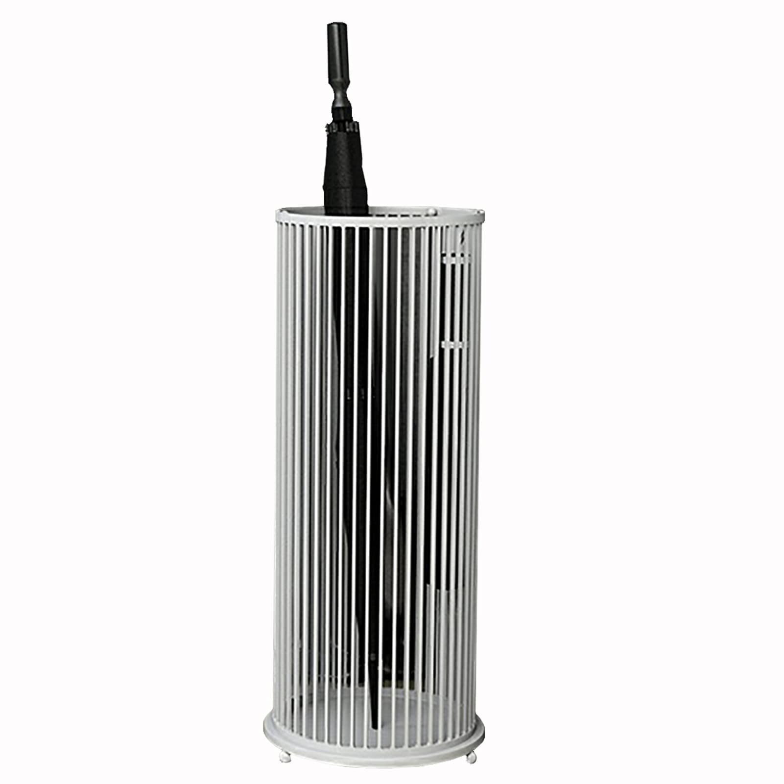 Porte-parapluie avec égouttoir NMDCDH en métal rond pour décoration entrée