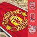 Character World Manchester United FC Official Towel | Super Soft Feel, Badge Soccer Club Design | Perfect The Home, Bath, Beach & Swimming Pool | One Size 30 x 60 Inches