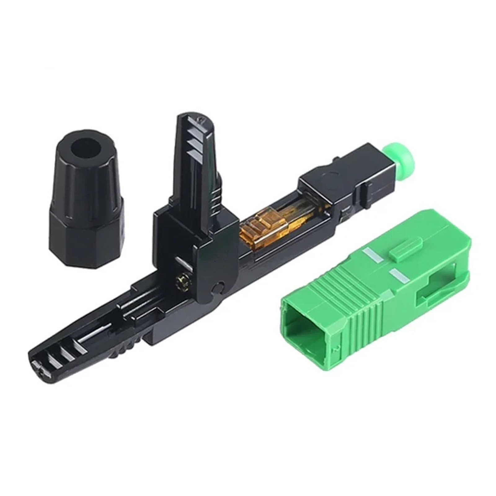 Épisseur de Fibre Optique Fibre Optique monomode Rapide SC UPC APC, Fibre FTTH, 50 à 200 pièces(50pcs SC APC)